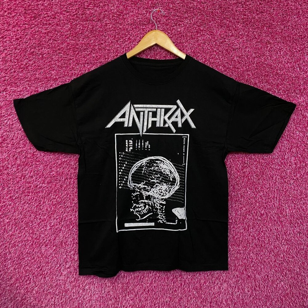Anthrax Sound of White Noise Album Thrash Metal Band Tee large